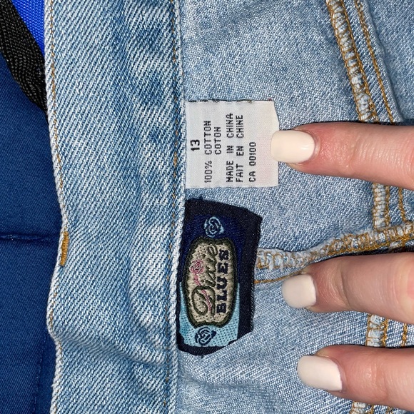 High waisted loose fit jean shorts - size 13 - Picture 5 of 5